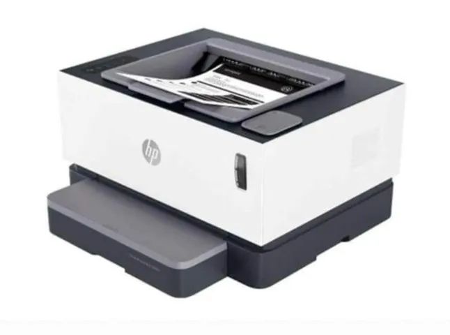 IMPRESSORA HP * Praticamente NOVA *  NeverStop 1000W Laser c/ conexão wifi quase sem uso - Foto 2
