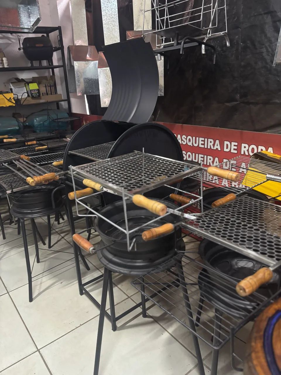Churrasqueiras Variadas A PARTIR DE R$ 95.00 - Foto 4
