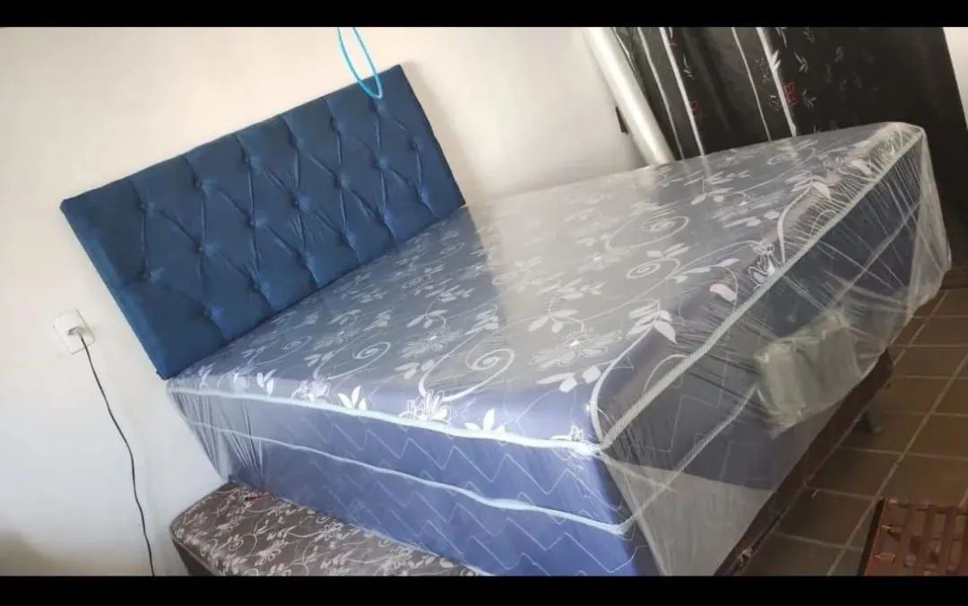 Cama Box casal (9cm ESPUMA)