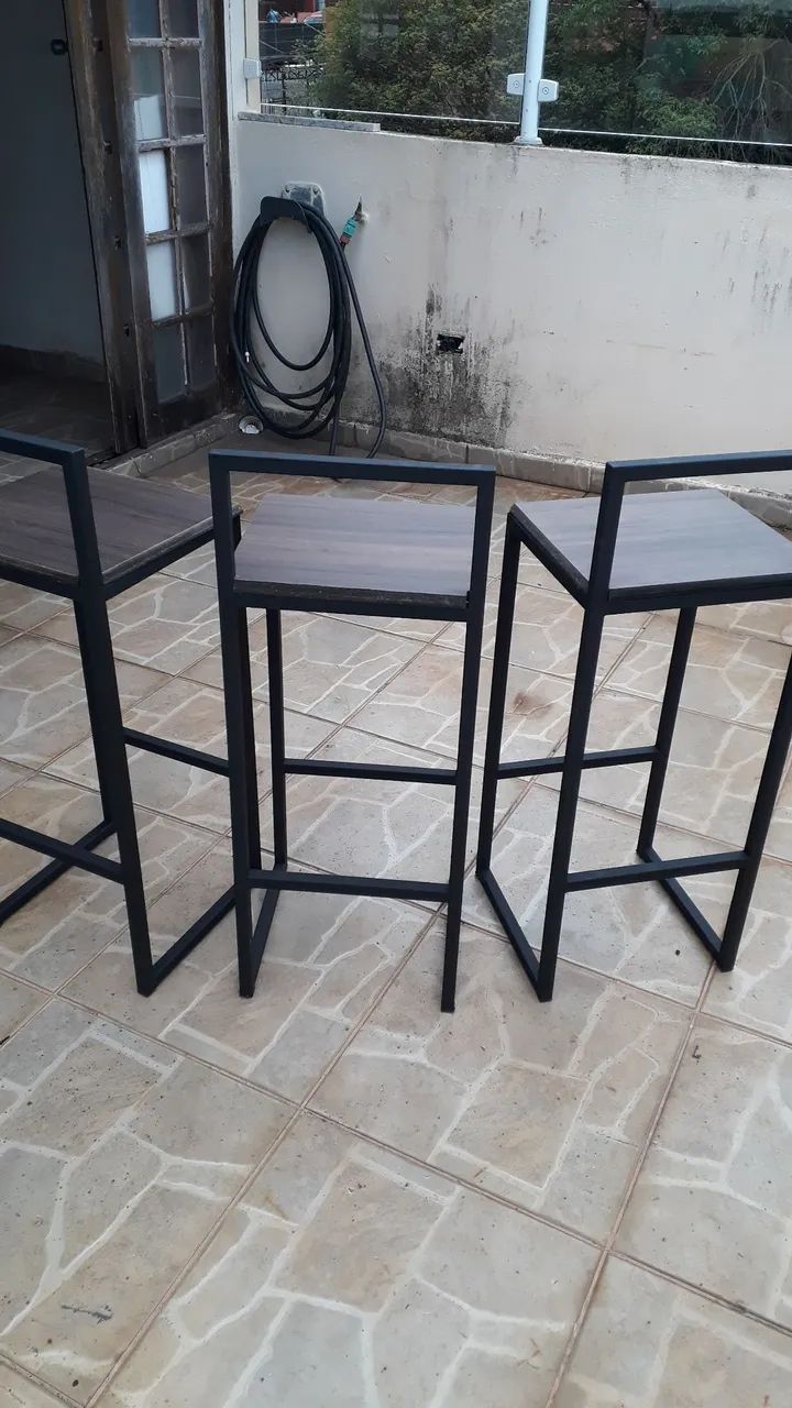 Banqueta em aço novas - Foto 3