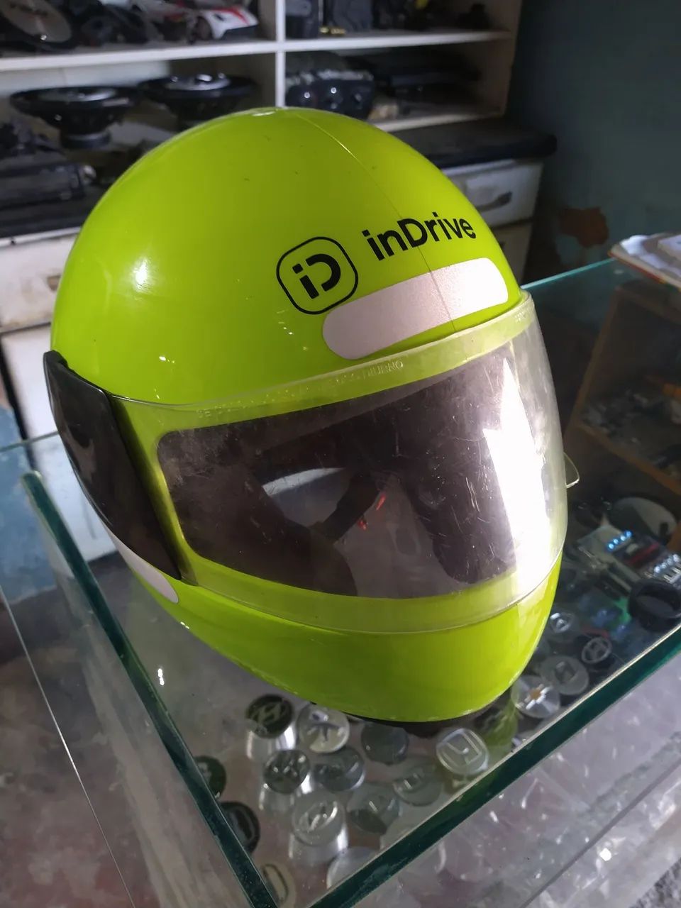 Capacete Moto Drive Verde - Foto 5