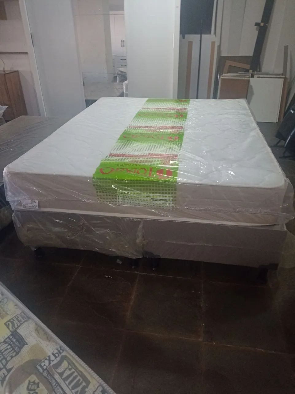 Cama box super King topázio scalibur 