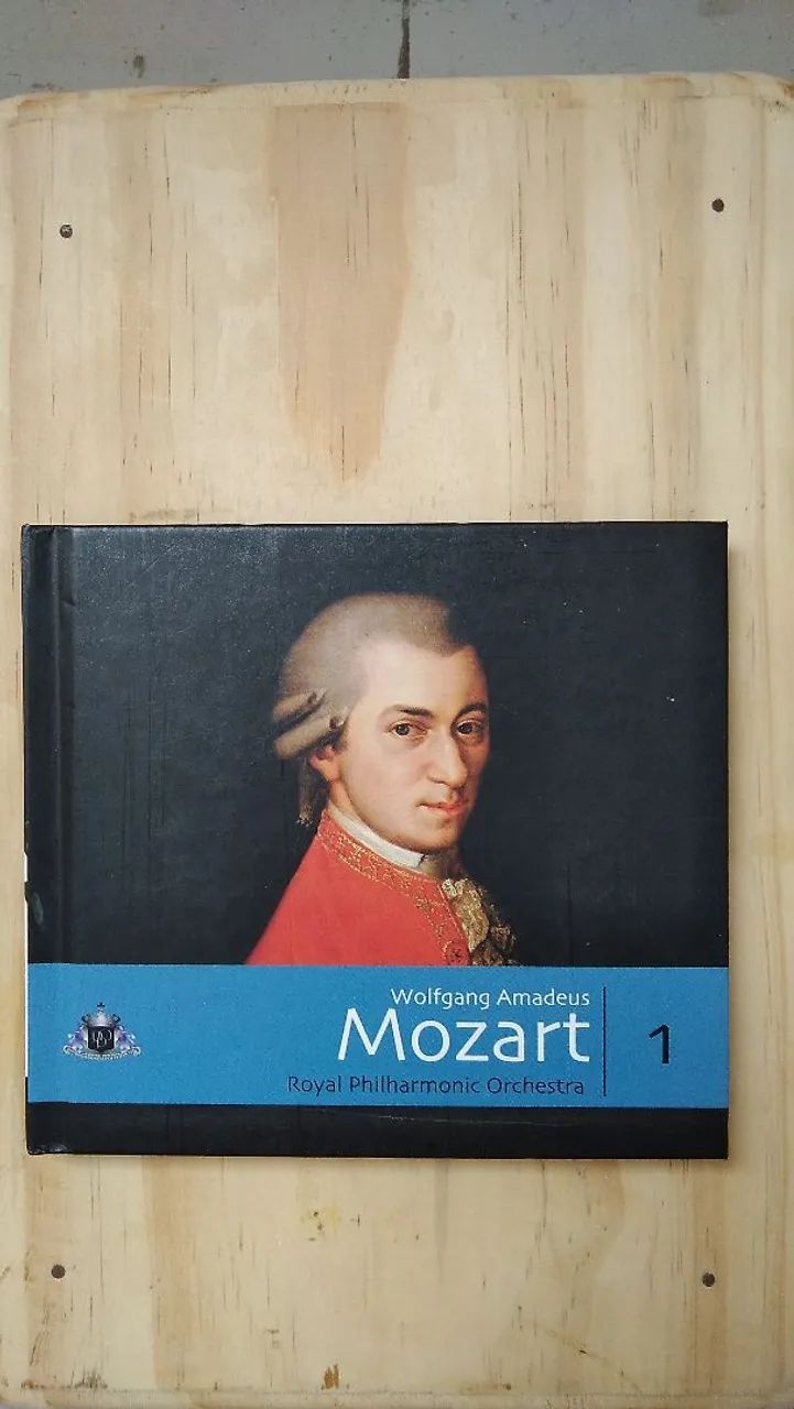 Livro-CD Mozart Coleção O Globo de Música Clássica Vol 1 - CDs