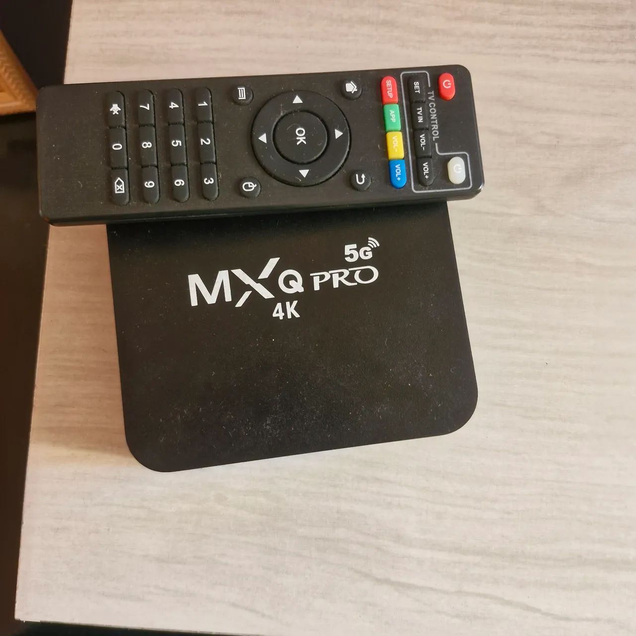TV BOX - MXQ Pro 5G 4K Android - 1 mês Grátis Canais