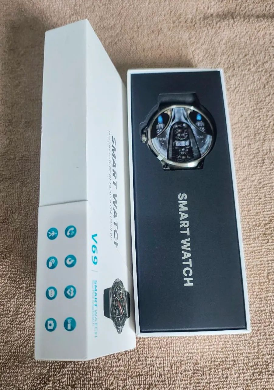 Smartwatch V69 Colmi Max - Cor Prata - Foto 3