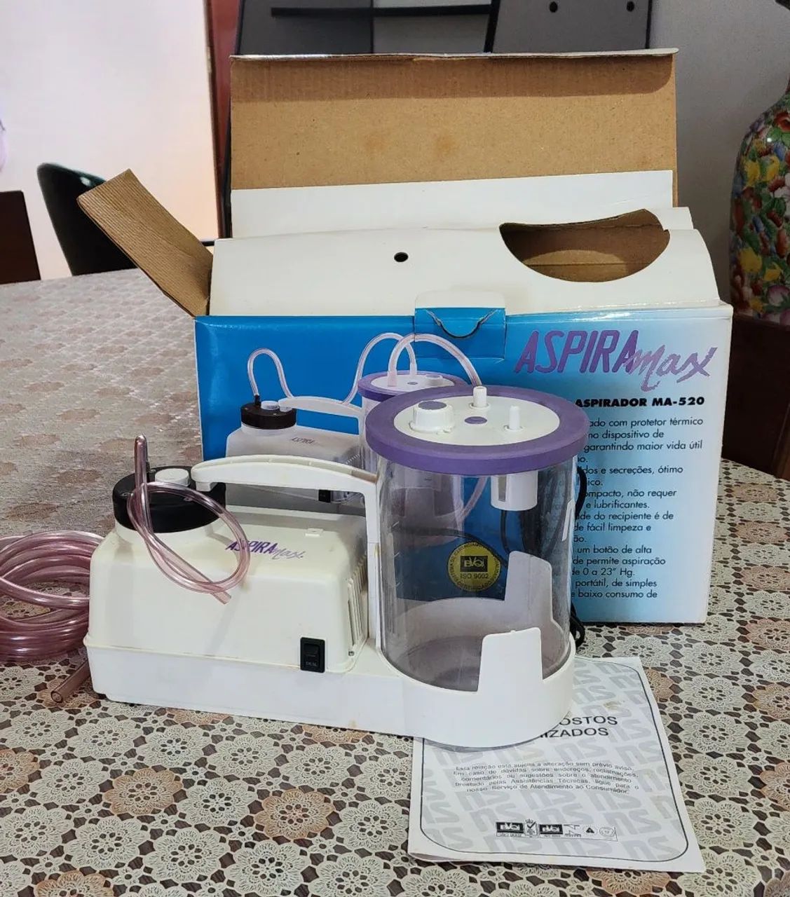 Aspiramax MA-520 | Semi-new | Complete with box and manual 
