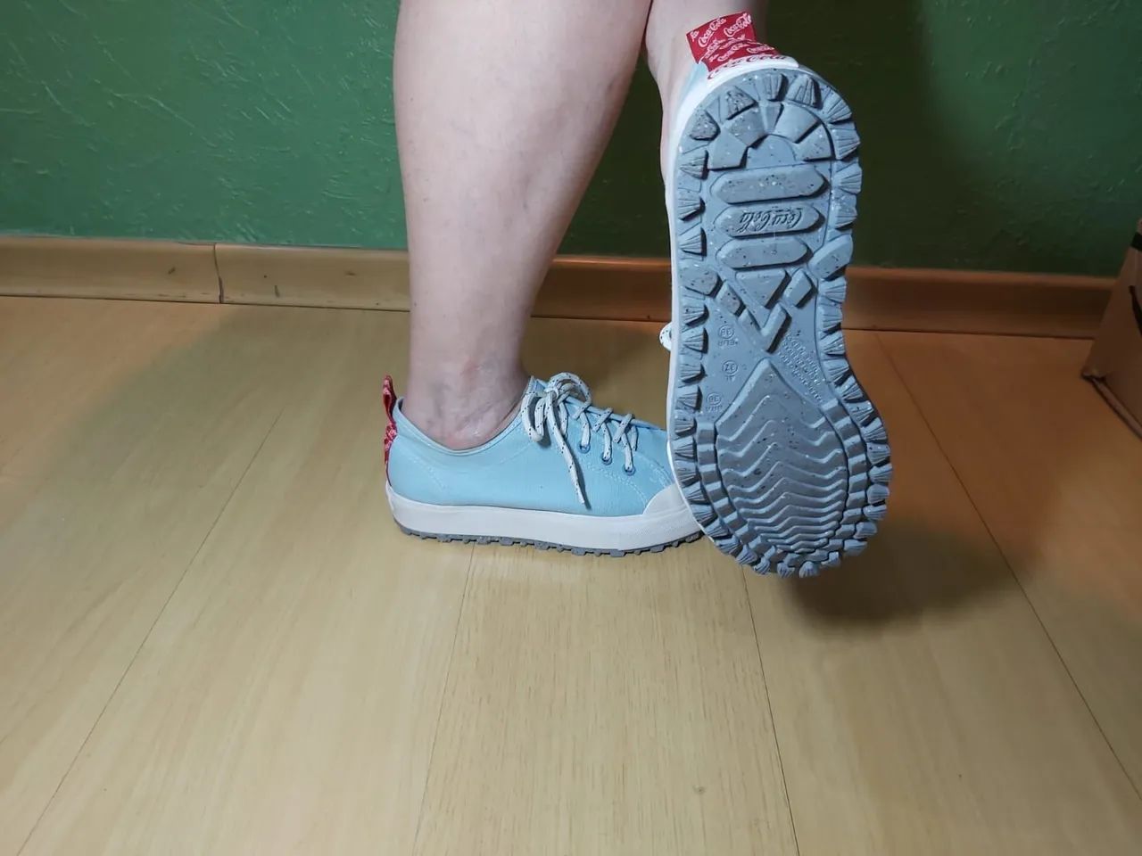 Tênis Coca-Cola feminino original plataforma  - Foto 3