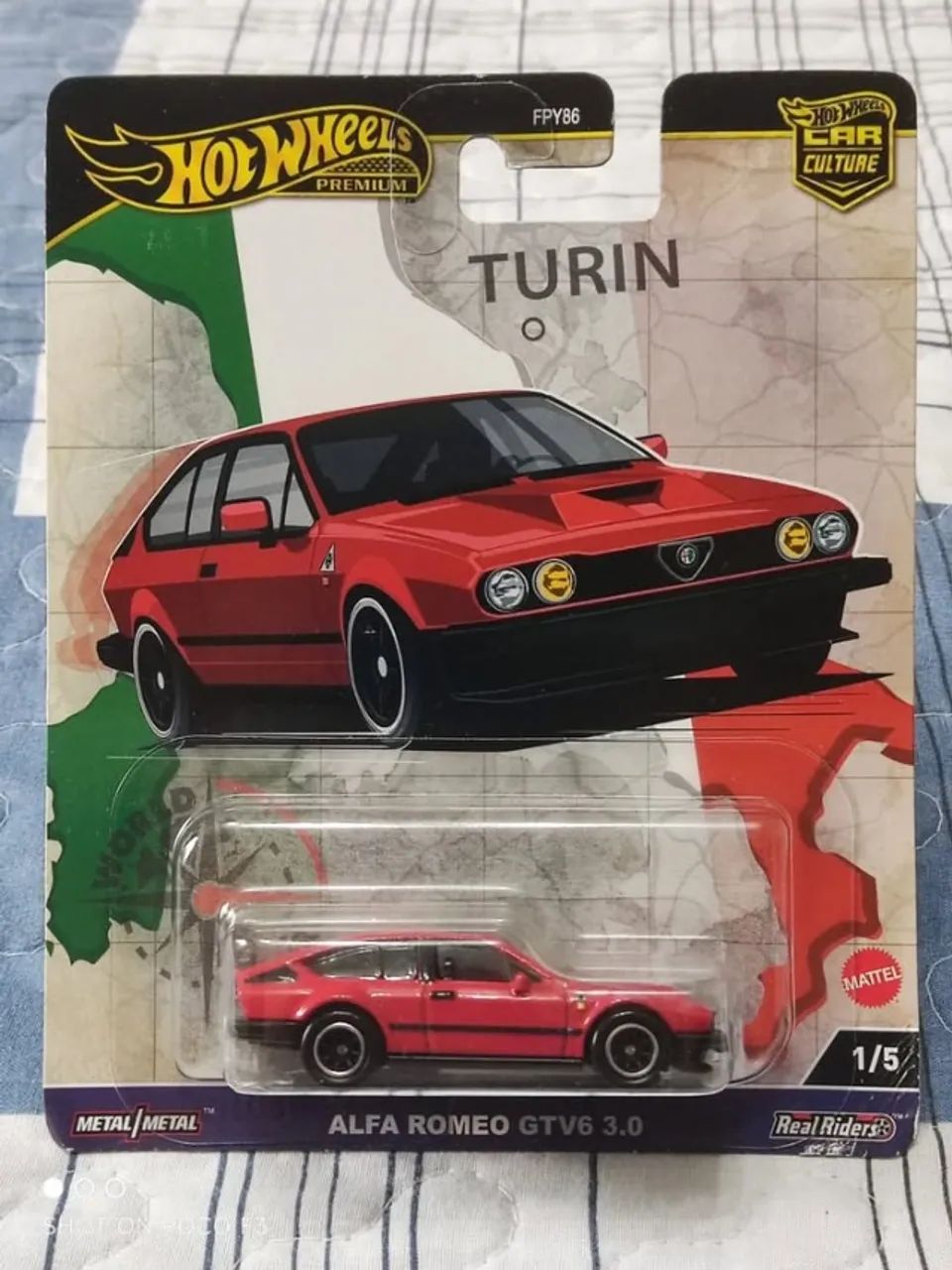Hot Wheels Premium Alfa Romeo Gtv6 3.0