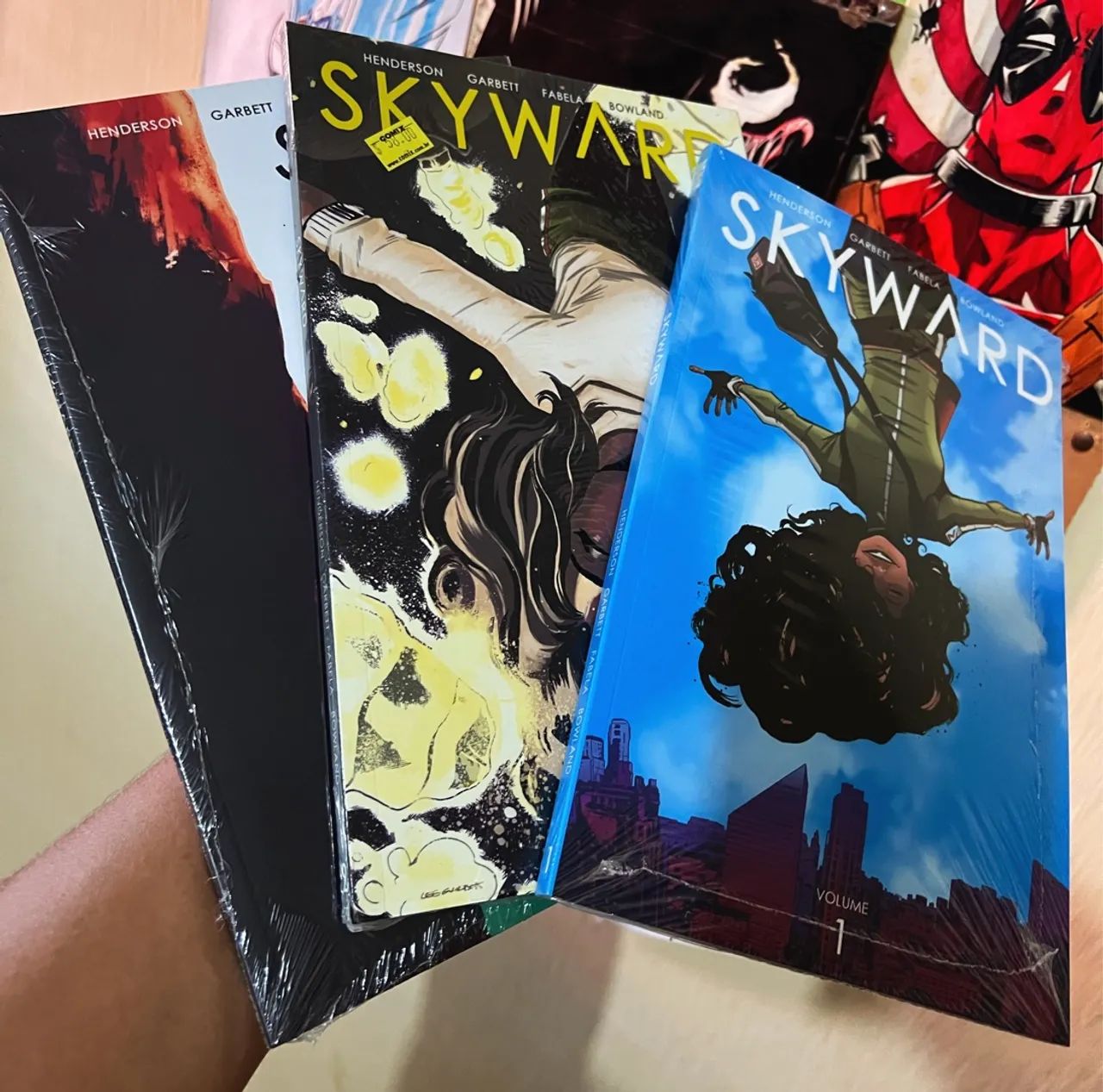 Skyward volumes 1, 2 e 3 lacrados 
