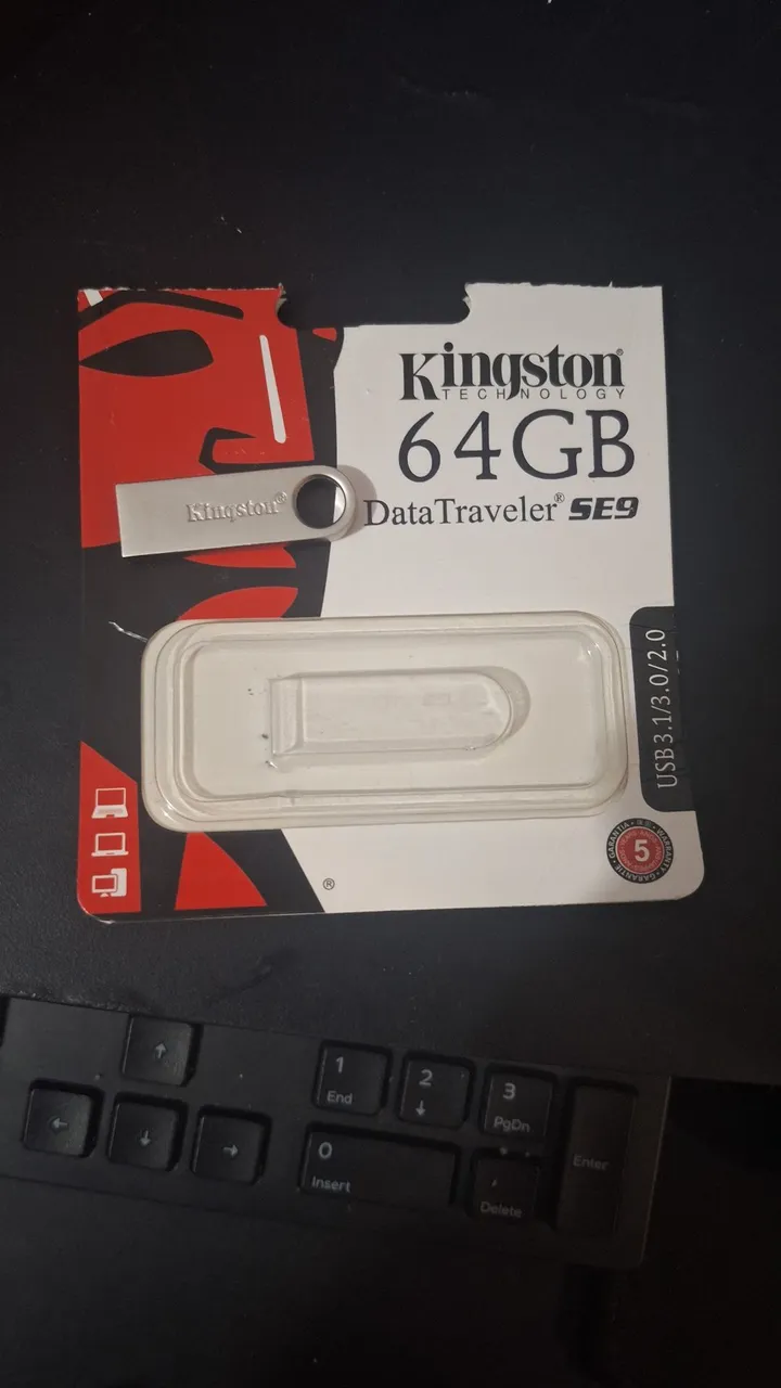 Pen Drive Kingston DataTraveler SE9 64GB USB 3.0