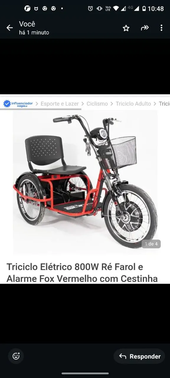 Triciclo Elétrico