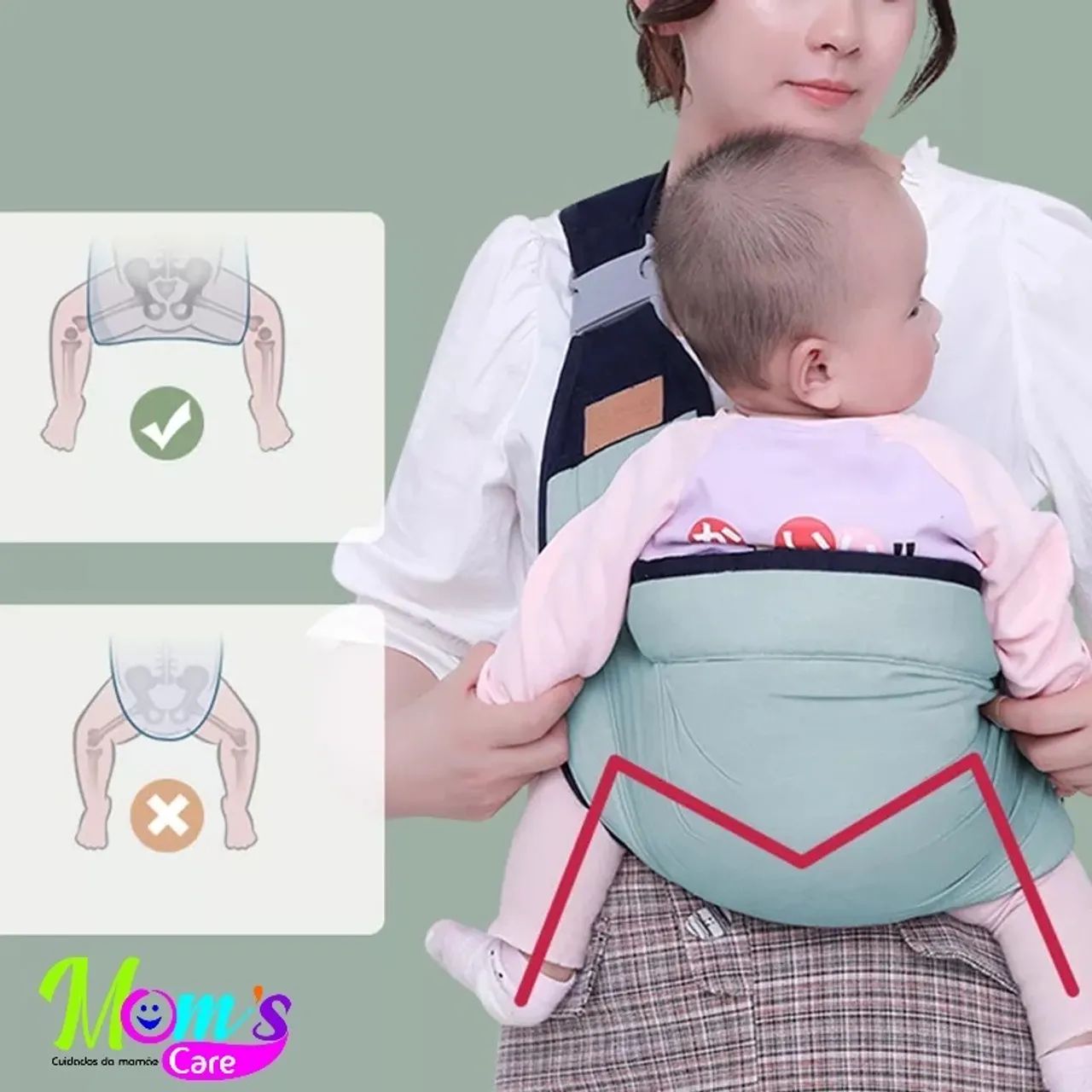 Canguru Ergonômico para Bebês - Foto 3