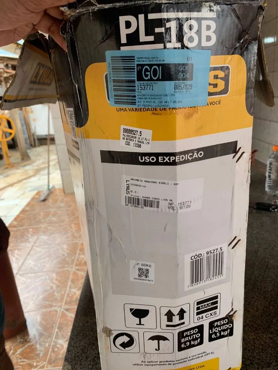 Pulverizador costal 18L Lynus - Foto 2