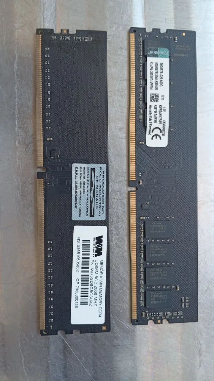 Kingston DDR4 2666MHz PC Memory64289465706115120
