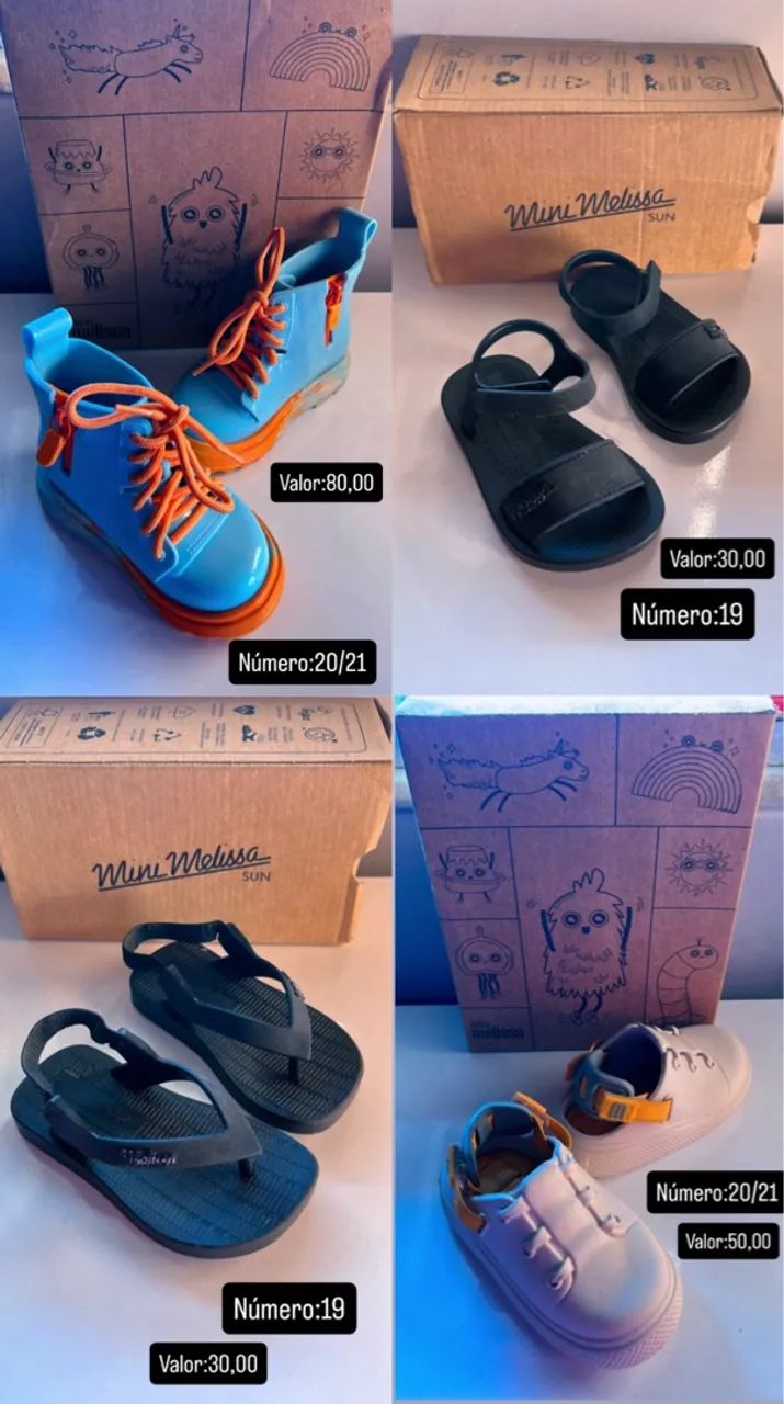 Mini Melissas infantil 