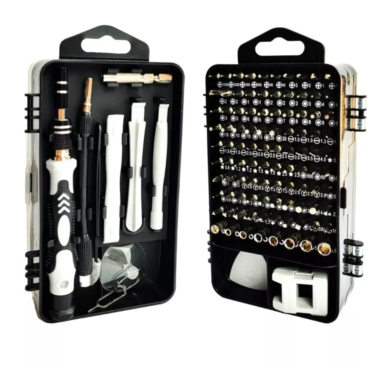 Kit Chaves Precisão Manutenção Profissional 115 Pç Magnetico