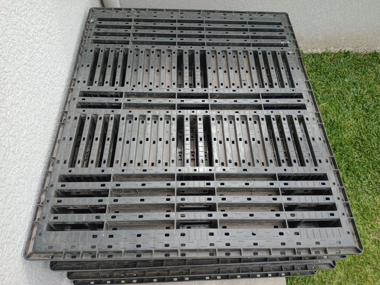 Paletes de plástico. Super resistente.