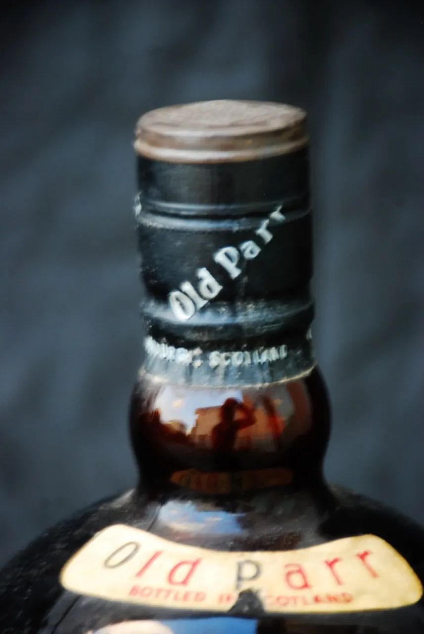 garrafa whisky raro old parr escoces de luxo , anos 70 coleçao . importado . - Foto 3