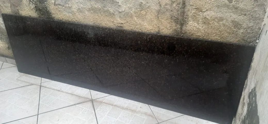  Bancada Granito verde ubatuba 208,5 x 62 - Foto 3