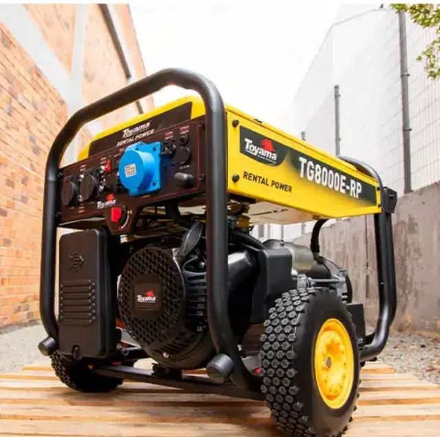 Gerador a Gasolina Toyama - TG8000E-RP Monofásico 220/127 - Foto 5