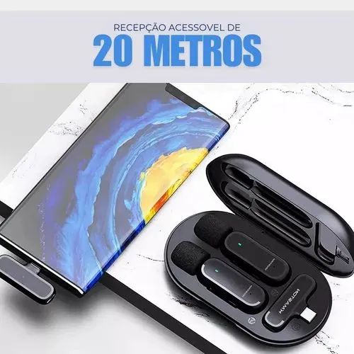 Microfone H'maston Anti Ruído Tipo C - Foto 4