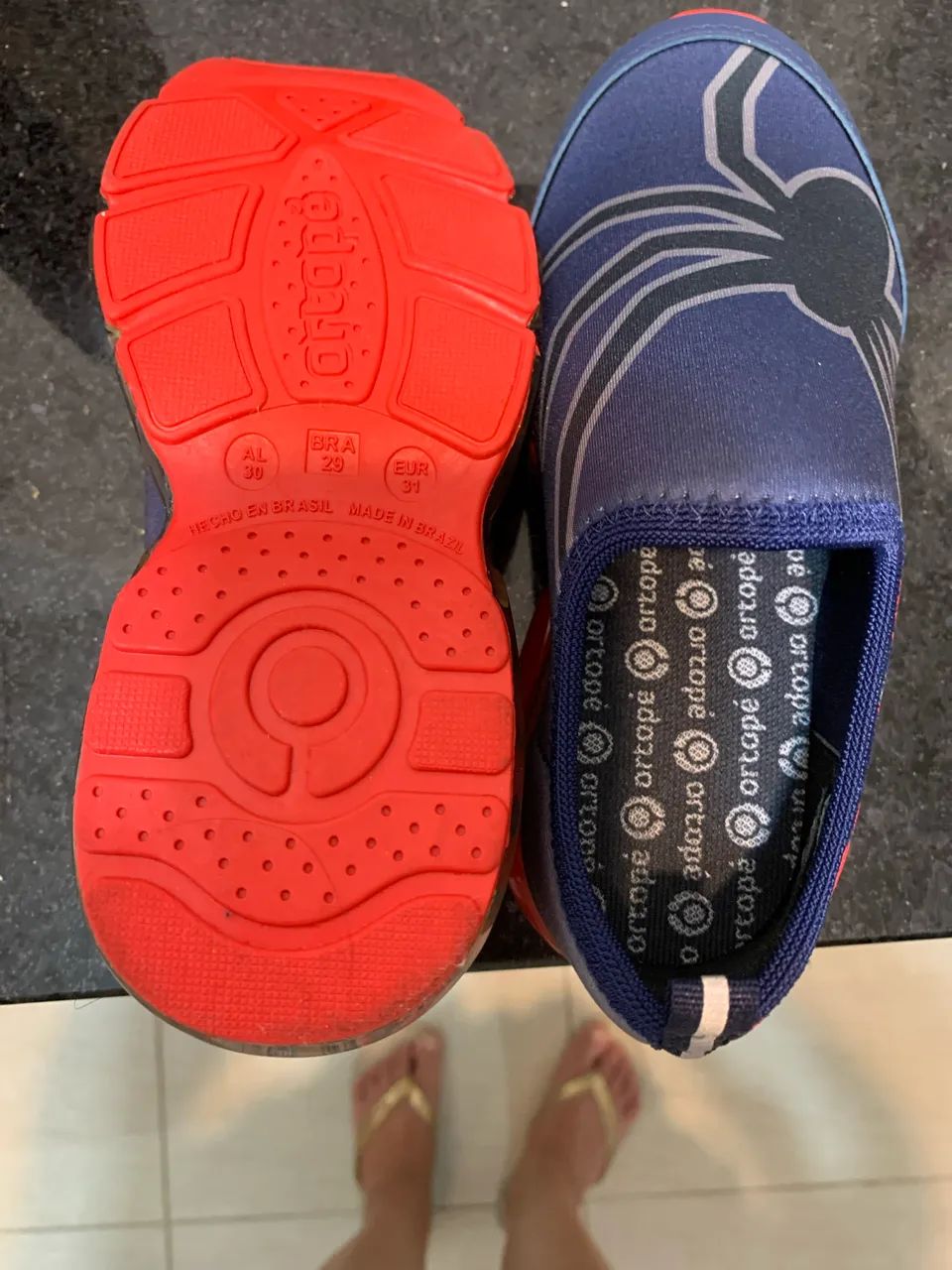 Tênis infantil ortopé homem aranha 29 - Foto 3