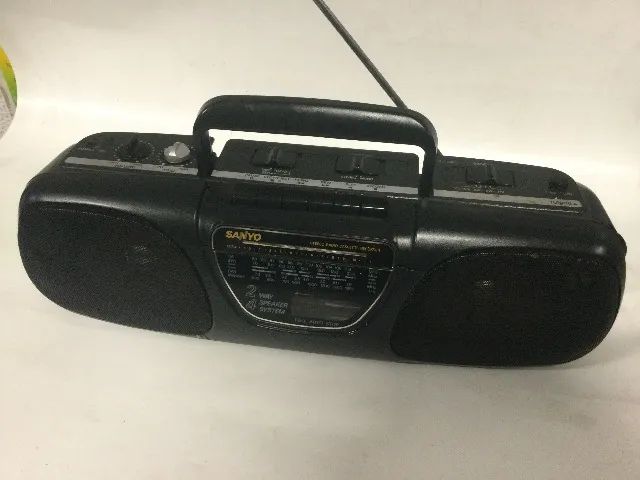 radio am fm antigo sanyo - Foto 2
