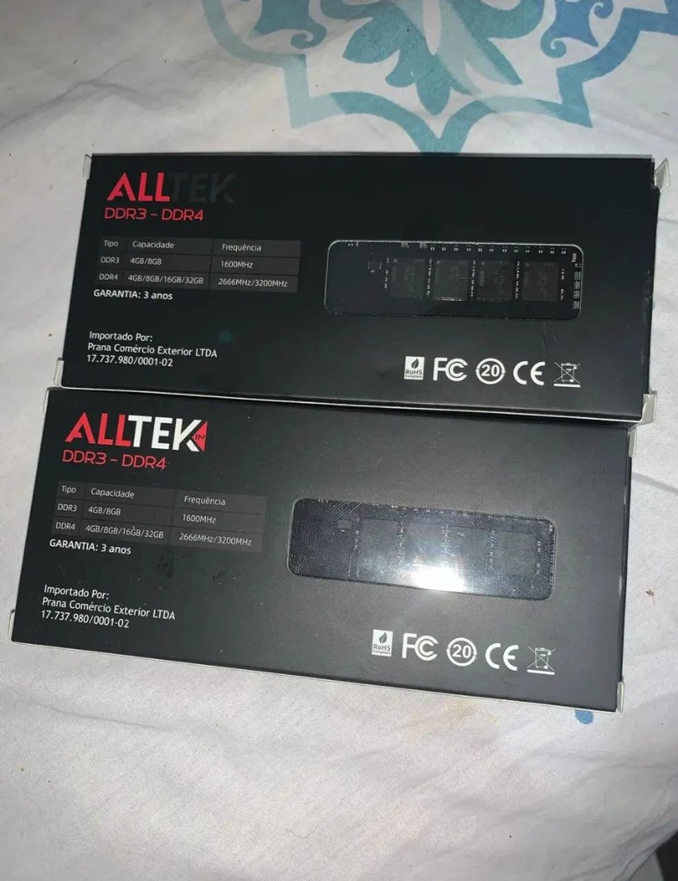 VENDO MEMORIA RAM ALLTEK 16GB (8x2) 3200 MHZ