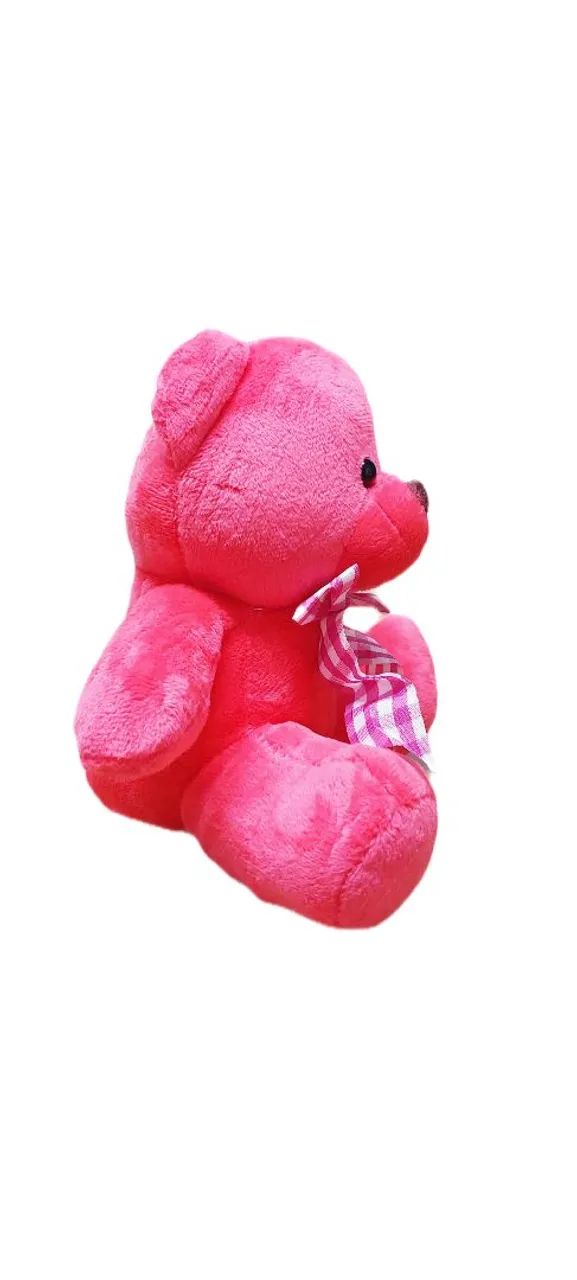 Urso Vermelho Pelúcia - Foto 2