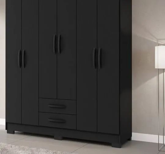 Guarda Roupa  6 Portas 2 Gavetas DIVIDIMOS EM ATÉ 10X SEM JUROS - Foto 3