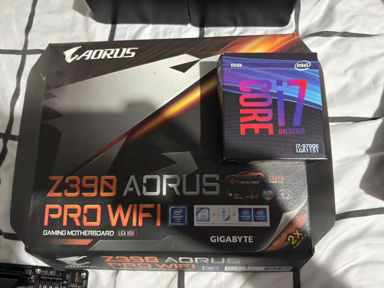 Aorus Pro 9700k Z390 Kit I7 9700k Z390 Aorus PRO Wi-Fi