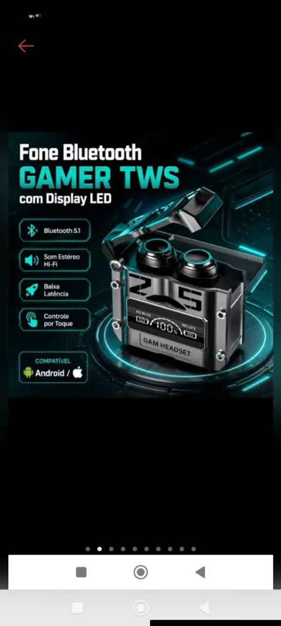 Fone bluetooth - Foto 3