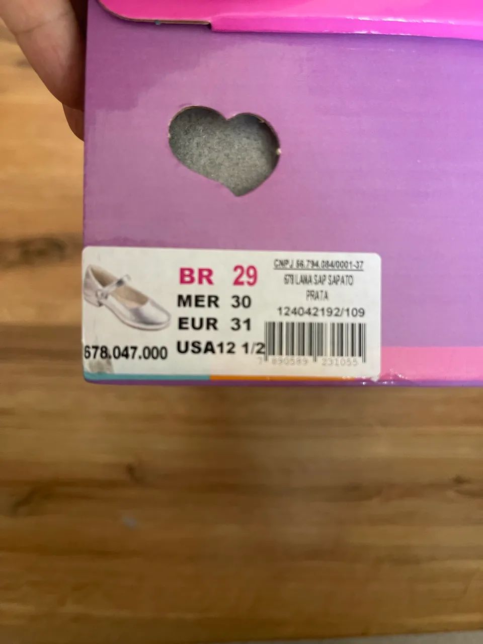 Vendo Sapato Infantil Pampili Lana Fivela com Strass prata número 29  - Foto 4