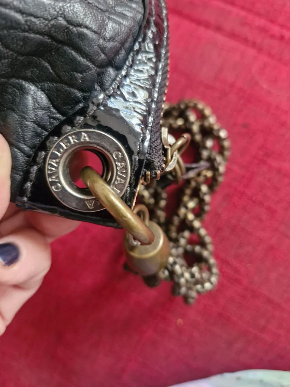 Bolsa  pequena de mao CAVALERA - Foto 4