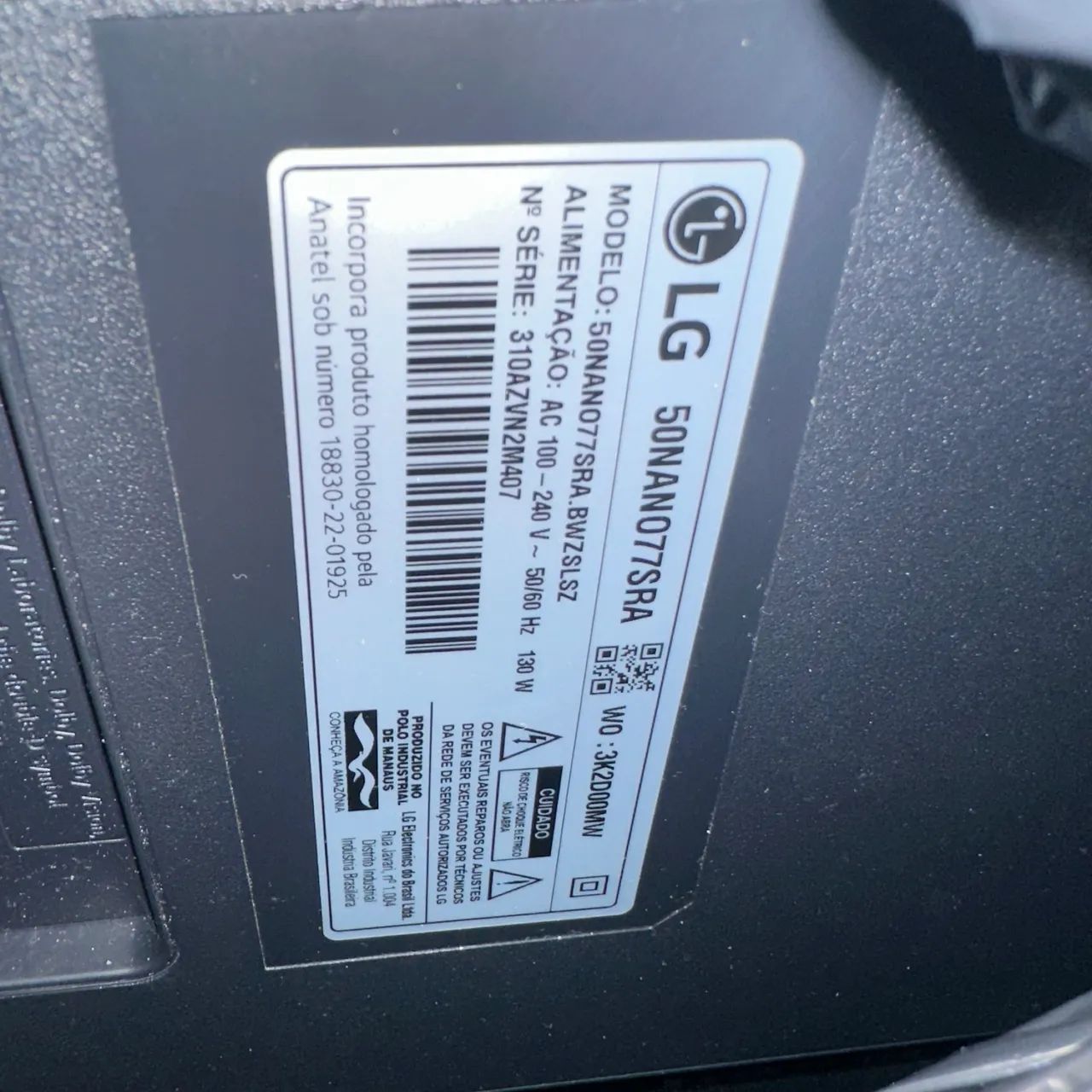 tv lg nano 50 polegadas (não funciona a tela) - Foto 2