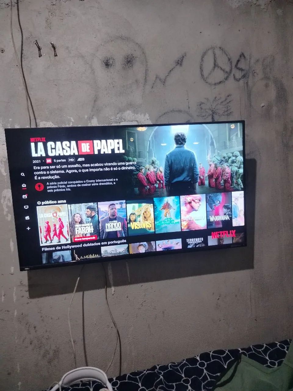 Tv smart 40 polegadas Philco roku