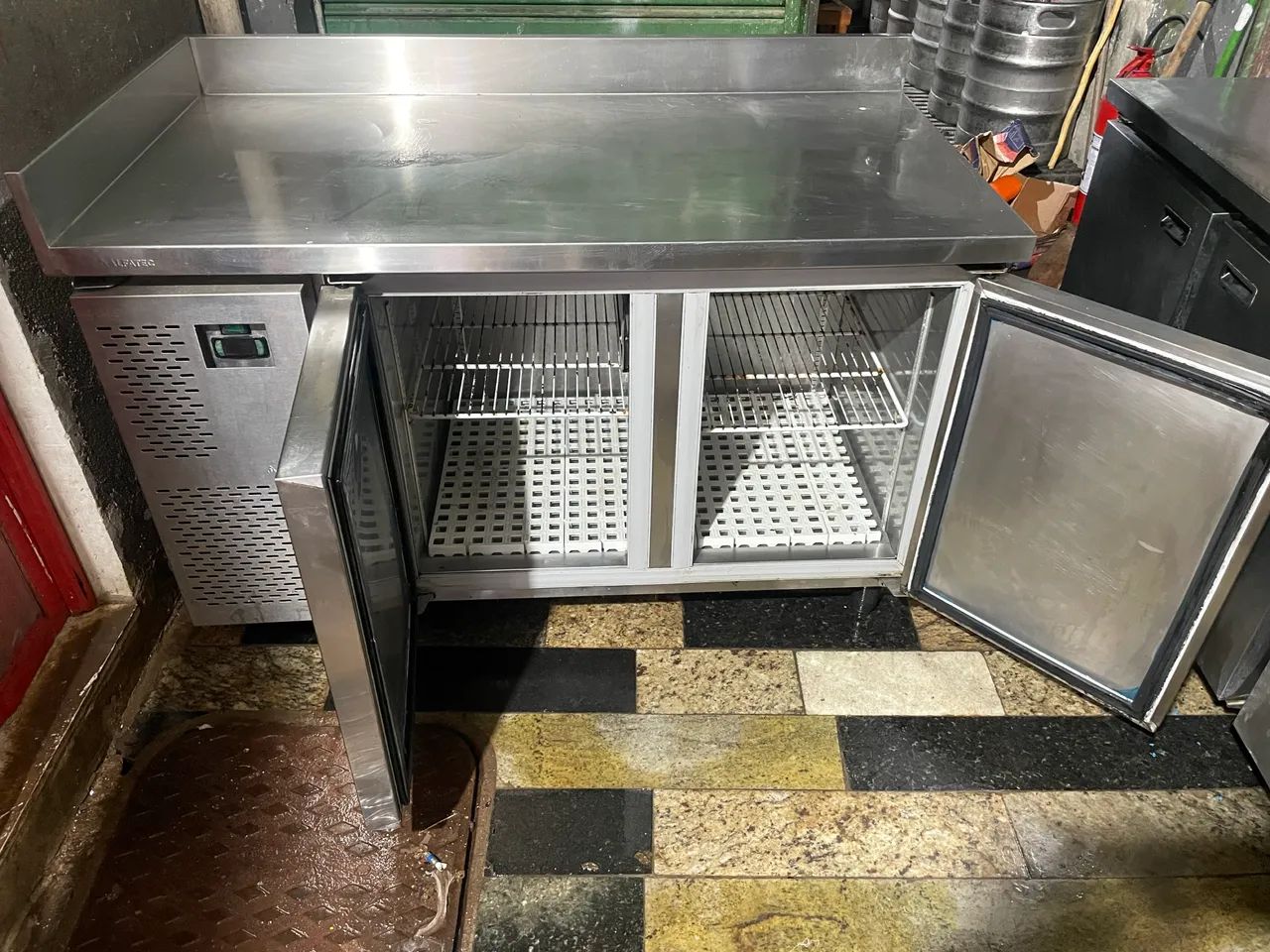 Balcão refrigerado Inox 