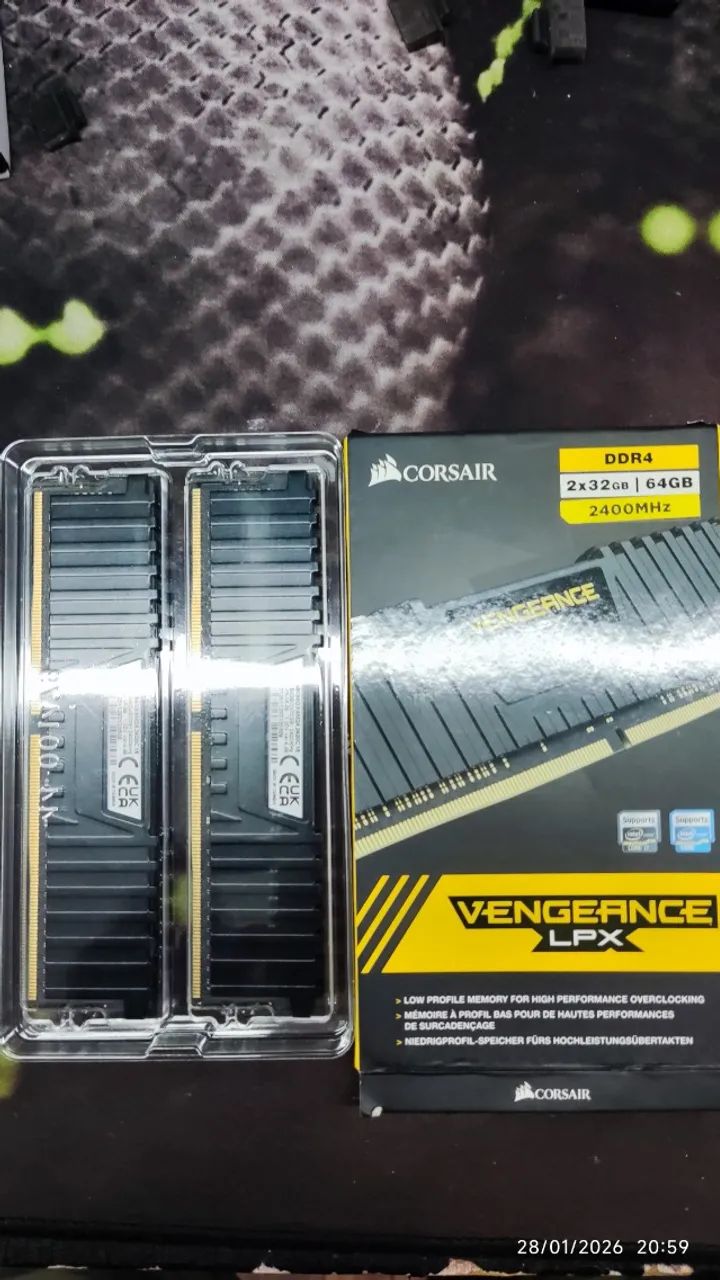 Memória Corsair 64 GB 2400Mhz - Foto 3