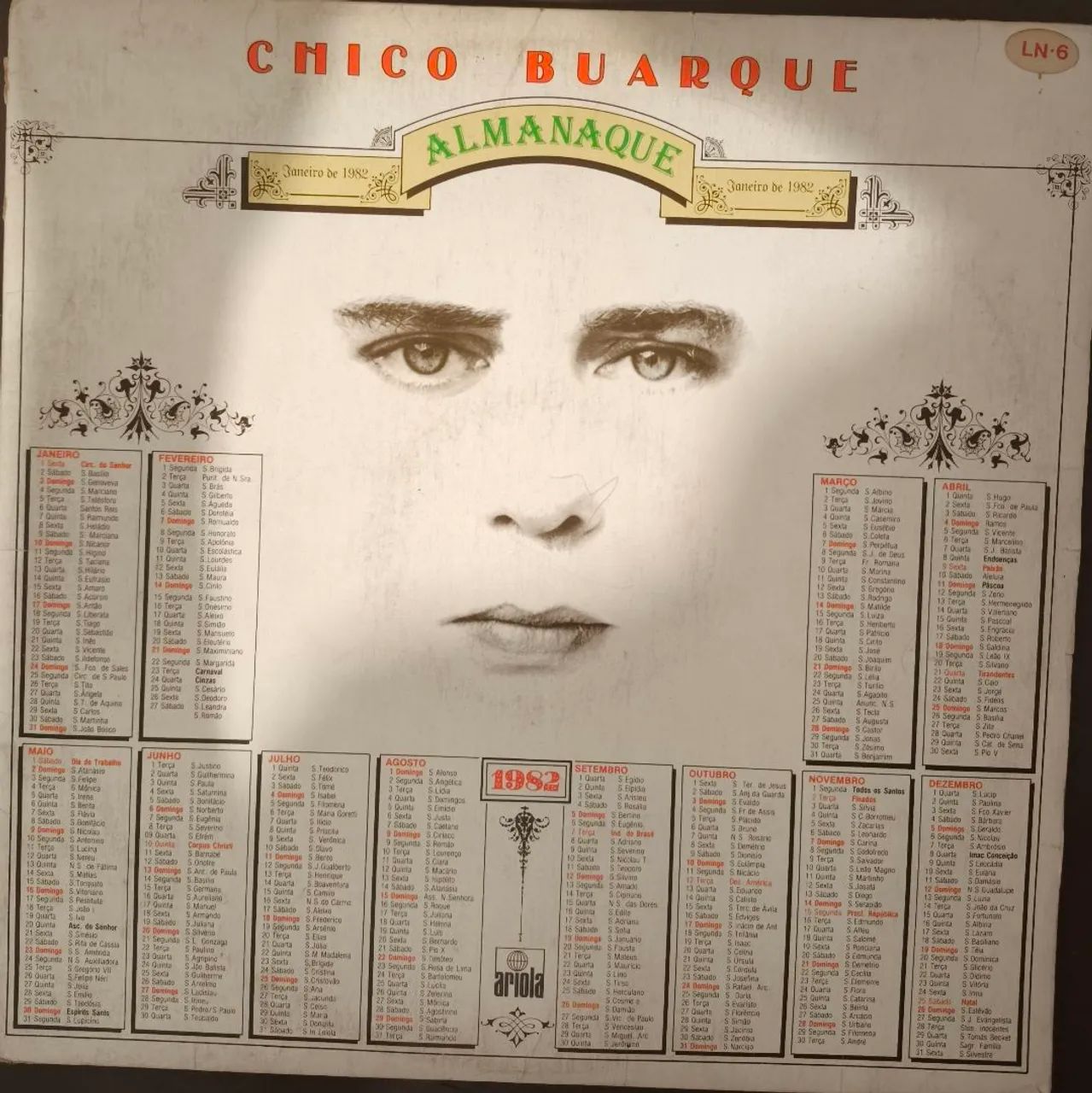 LP Chico Buarque Almanaque 