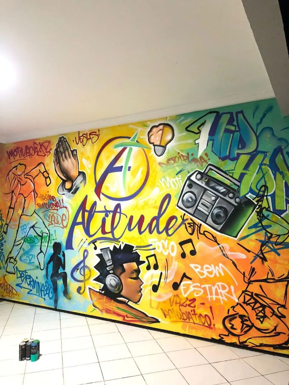 Grafite Artístico e Mural Comercial em Fortaleza - Foto 2
