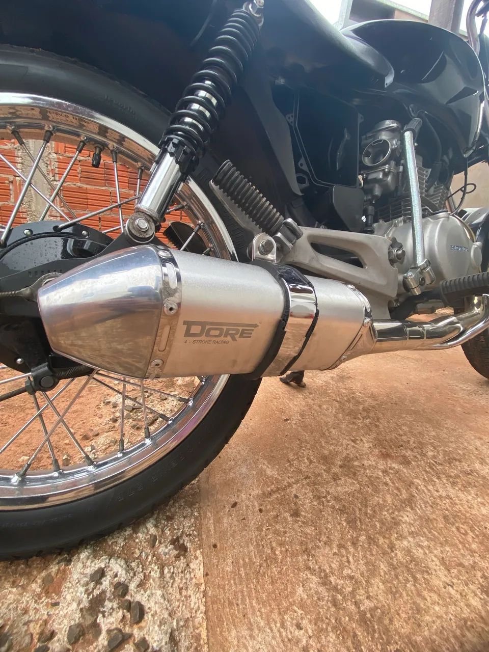 Escapamento Dore Retro 