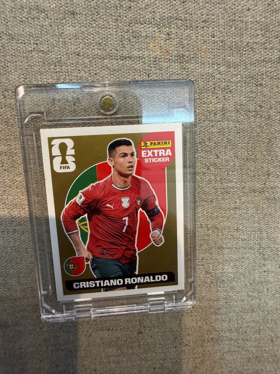 Figurinhas Copa do Mundo 2026 - CR7 Legends Extra Sticker  - Foto 4