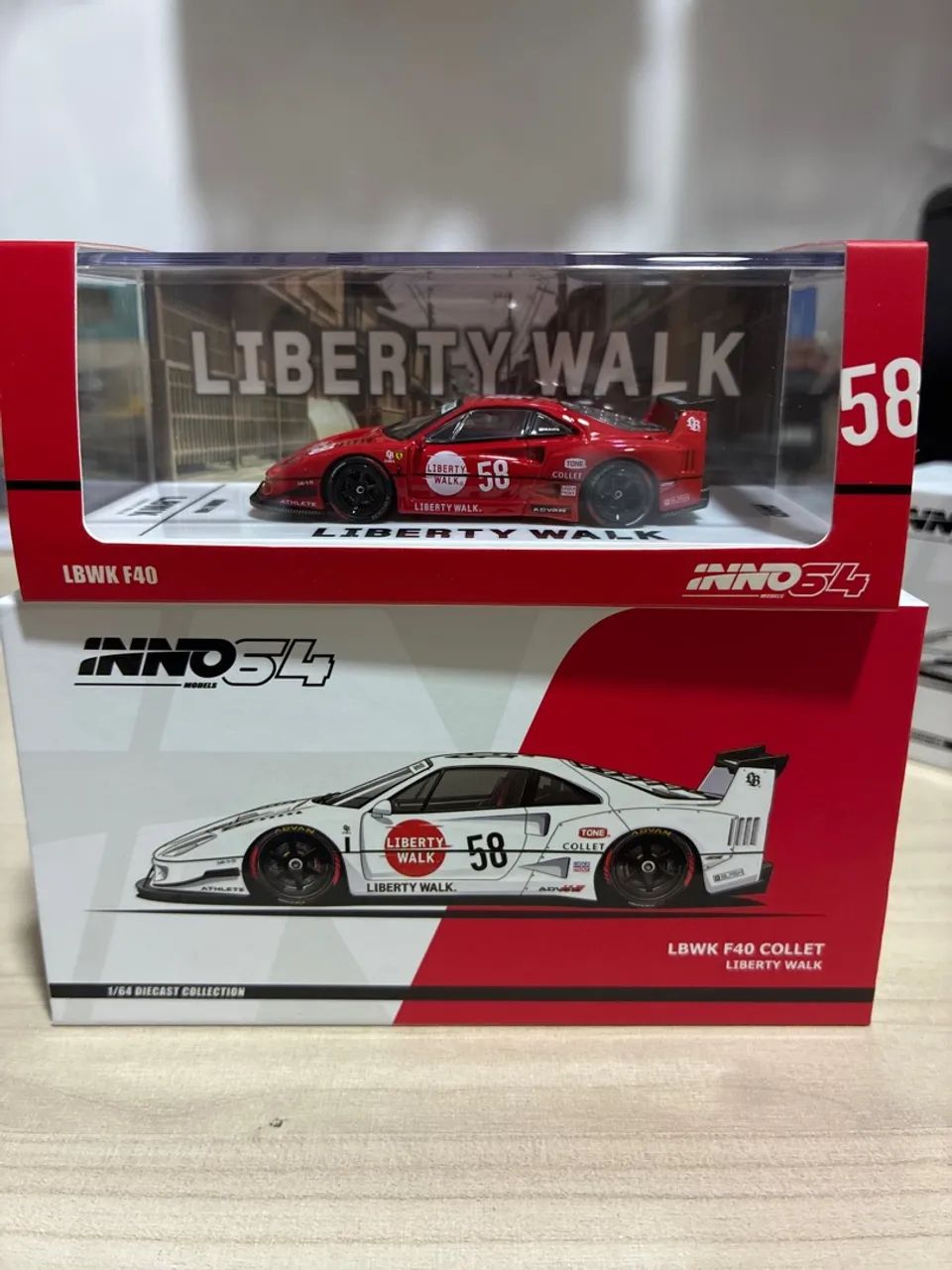 Inno 64 Ferrari F40 Liberty Walk - Brinquedos e Jogos - Centro