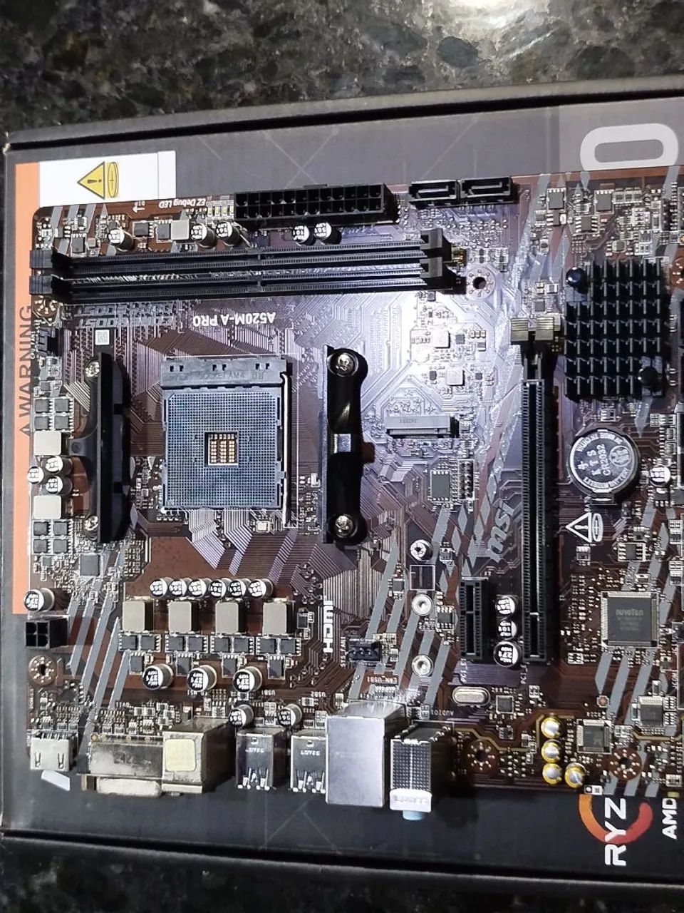 Placa mãe a520-m pro MSI - Foto 2