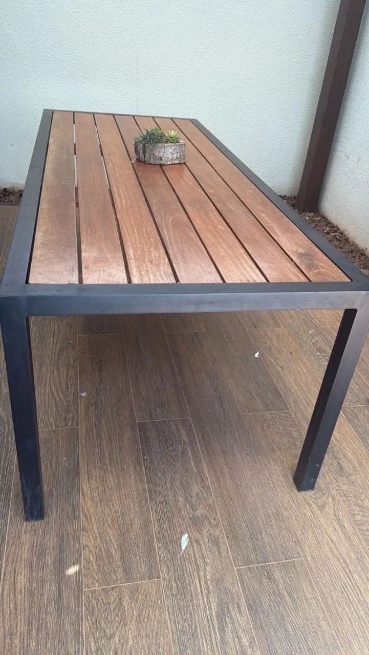 MESA DE MADEIRA PURA! - Foto 2