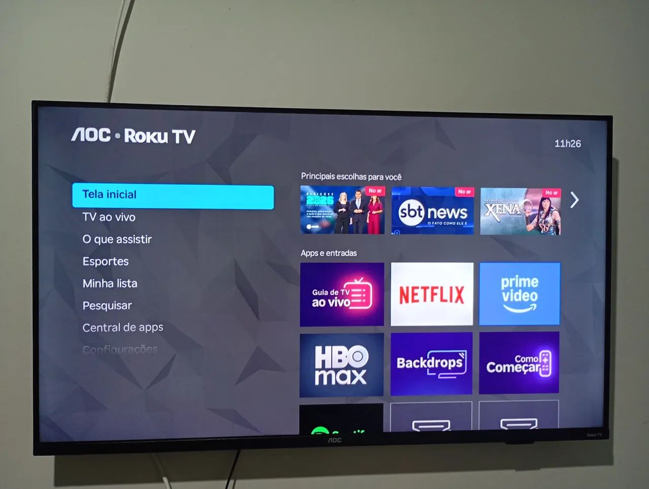 Tv 43 perfeita