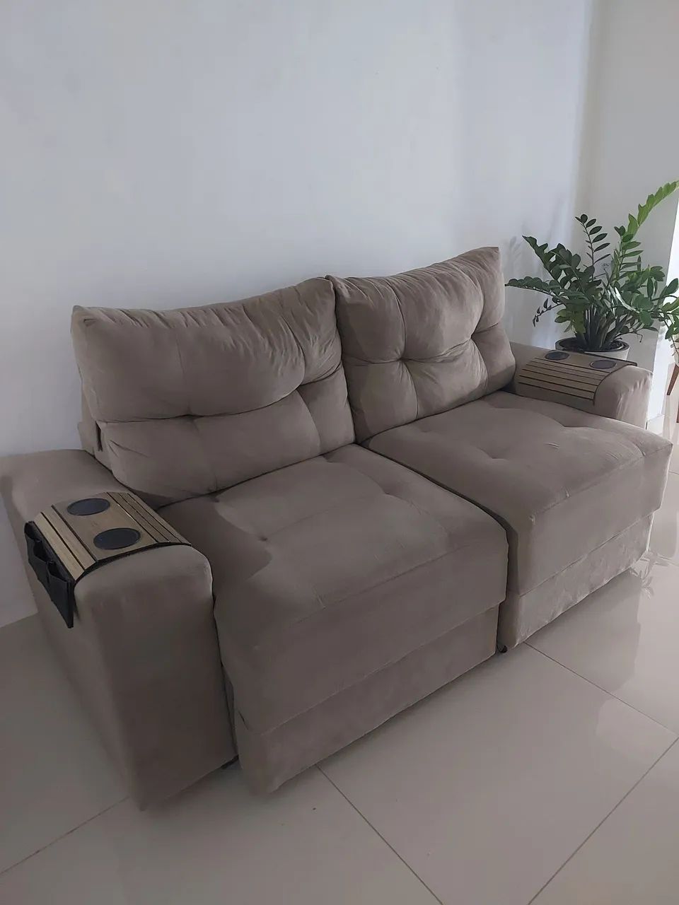 Sofá retrátil 3 lugares - Foto 3