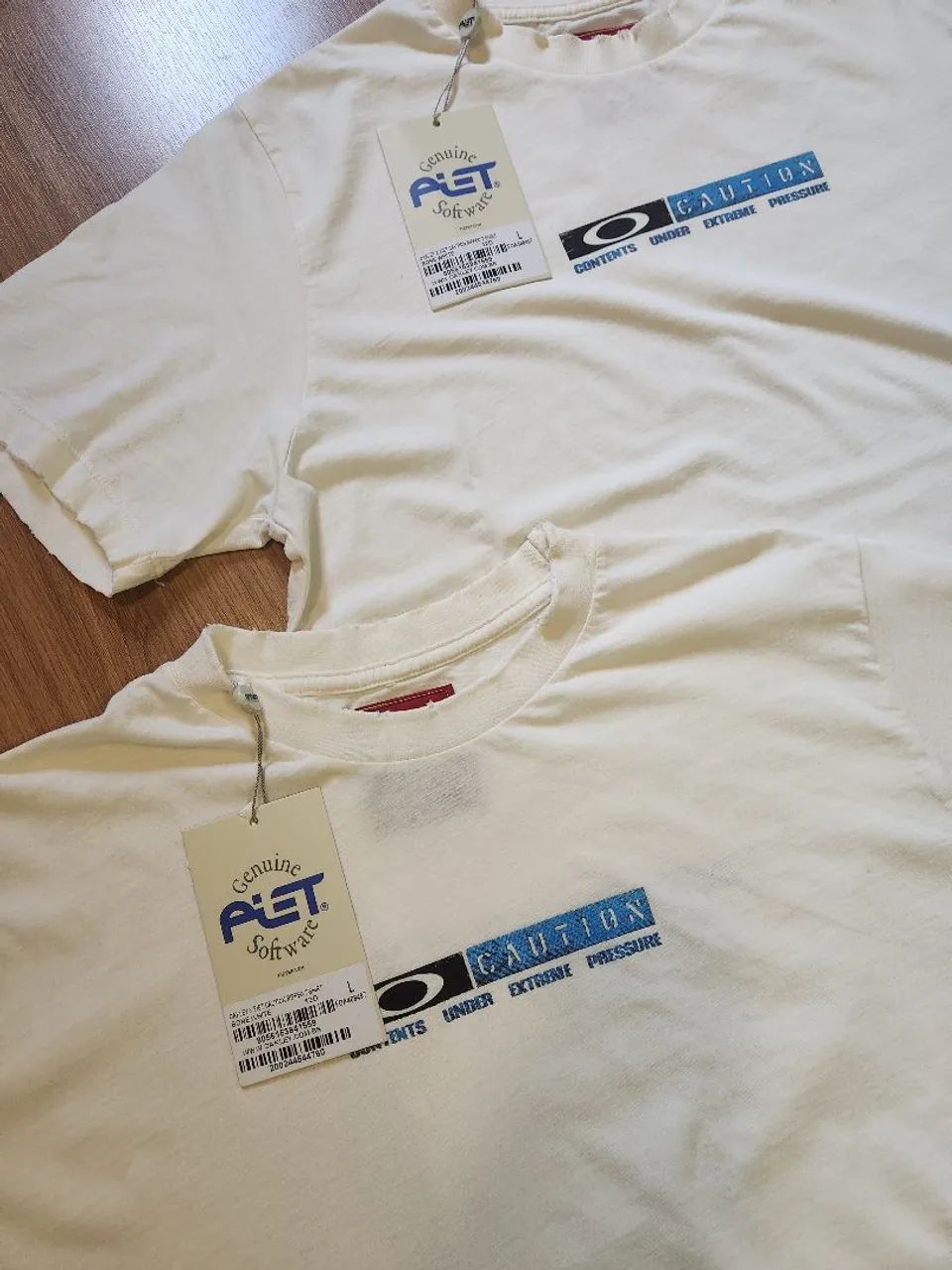 Camiseta Oakley x Piet Caution Bone White - Foto 2