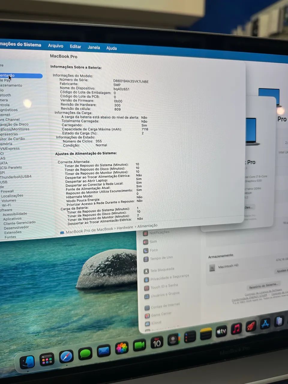 MacBook Pro i7 15 512GB 16GB - Seminovo  - Foto 5