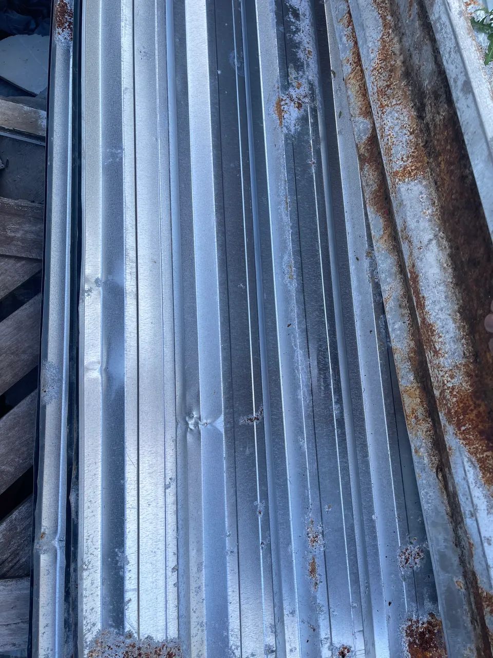 Telha aluzinco trapezoidal
